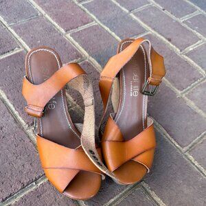 Sweet Life Brown Wedges